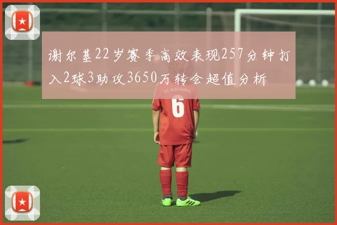 谢尔基22岁赛季高效表现257分钟打入2球3助攻3650万转会超值分析